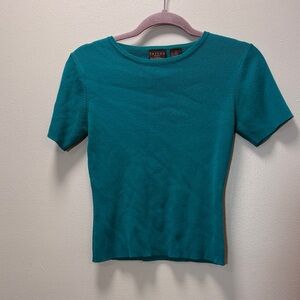 VINTAGE Tailor B. Moss Short Sleeve Top